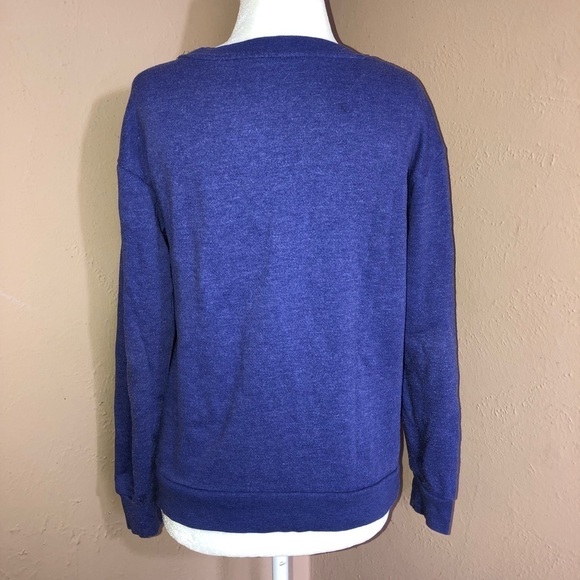 THE SIMPSONS Bart Crew Neck Pullover Sweatshirt Sz S Juniors - Picture 5 of 7